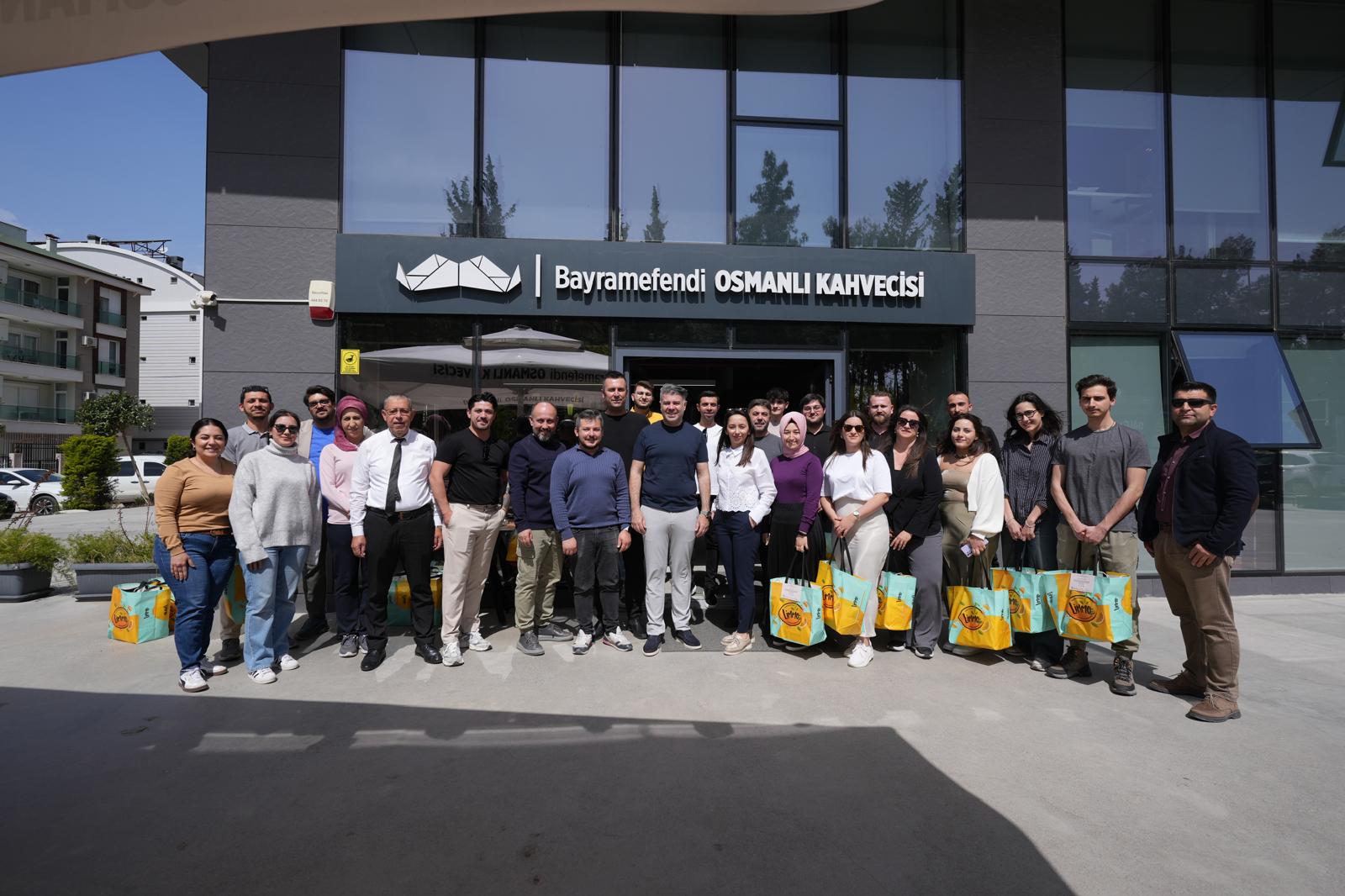 Göksu Global Holding A.Ş. employees celebrated Eid al-Fitr at the head office before the Eid al-Fitr.